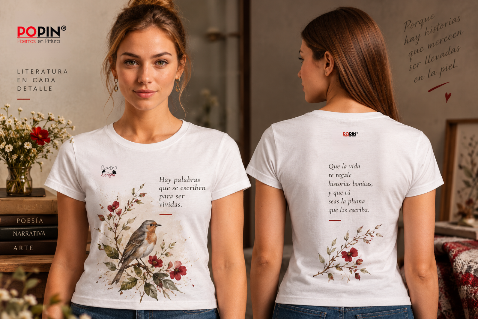 CAMISETA MUJER